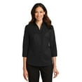 thumbnail image 1 of Port Authority L665 Ladies 3/4 Sleeve Twill Shirt, Women'a Dress Shirt, 1 of 1