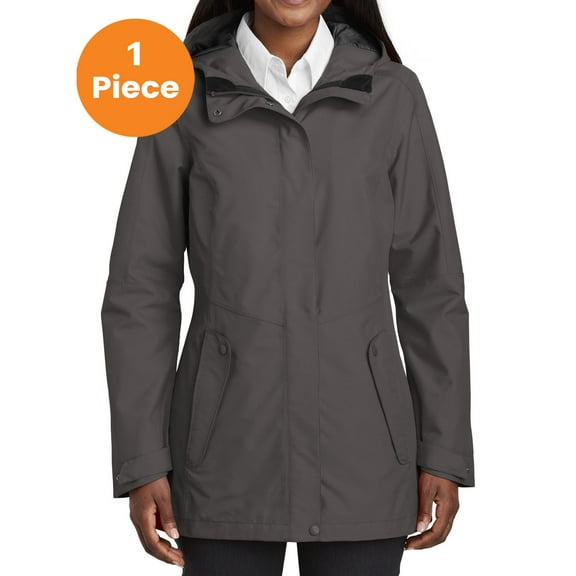 Port Authority L900 Ladies Collective Outer Shell Jacket, Graphite, XL, Womens Coats