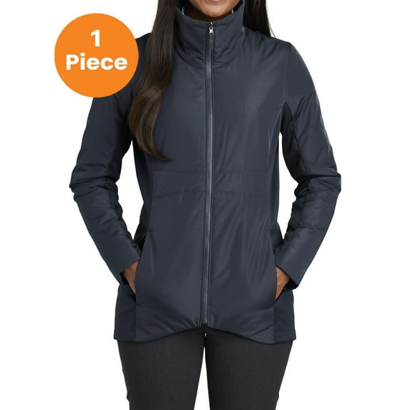 Port Authority L902 Ladies Collective Insulated Jacket , River Blue, 4XL, Womens Coats