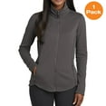 thumbnail image 1 of Port Authority L904 Ladies Collective Smooth Fleece Jacket, Graphite, XL, Womens Fleece Jackets, 1 of 1