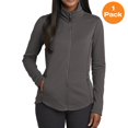 thumbnail image 1 of Port Authority L904 Ladies Collective Smooth Fleece Jacket, Graphite, XXL, Womens Fleece Jackets, 1 of 1