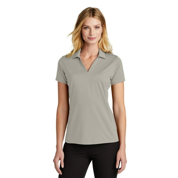 Port Authority LK398 Ladies Performance Staff Polo, Black, 4XL, Womens Polo Shirts