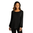 thumbnail image 1 of Port Authority LK5600 Ladies Luxe Knit Jewel Neck Top, Womens Tops, 1 of 1
