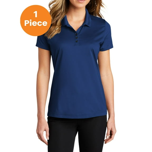 Port Authority LK587 Ladies Eclipse Stretch Polo, Estate Blue, 3XL, Womens Polo Shirts