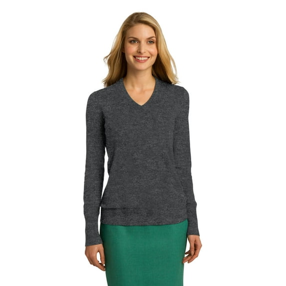 Port Authority LSW285 Ladies V-Neck Sweater, Mens Sweaters
