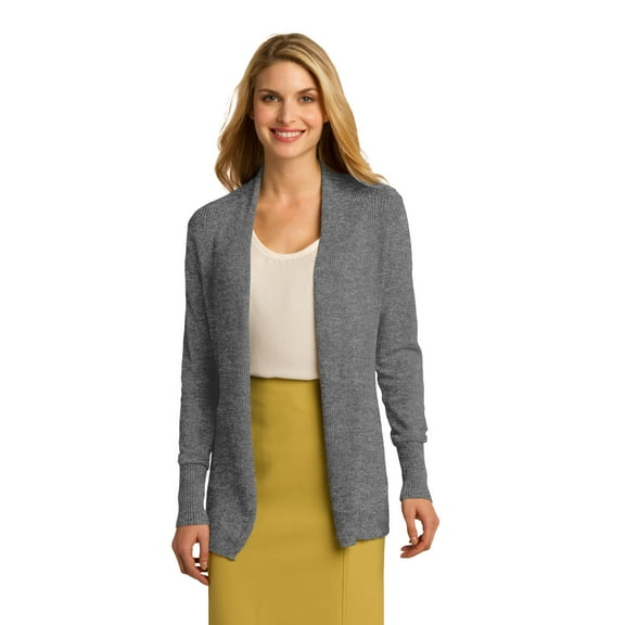 Port Authority LSW289 Ladies Open Front Cardigan, Cardigans for Women