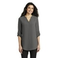 thumbnail image 1 of Port Authority LW701 Ladies 3/4-Sleeve Tunic Blouse, Womens Blouses, 1 of 1