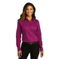thumbnail image 1 of Port Authority LW808 Ladies Long Sleeve React Twill Shirt , Womens Button Down Shirts, 1 of 1