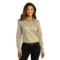 thumbnail image 1 of Port Authority LW808 Ladies Long Sleeve React Twill Shirt , Womens Button Down Shirts, 1 of 1