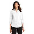 thumbnail image 1 of Port Authority Ladies 3/4-Sleeve SuperPro Twill Shirt. L665, 1 of 1