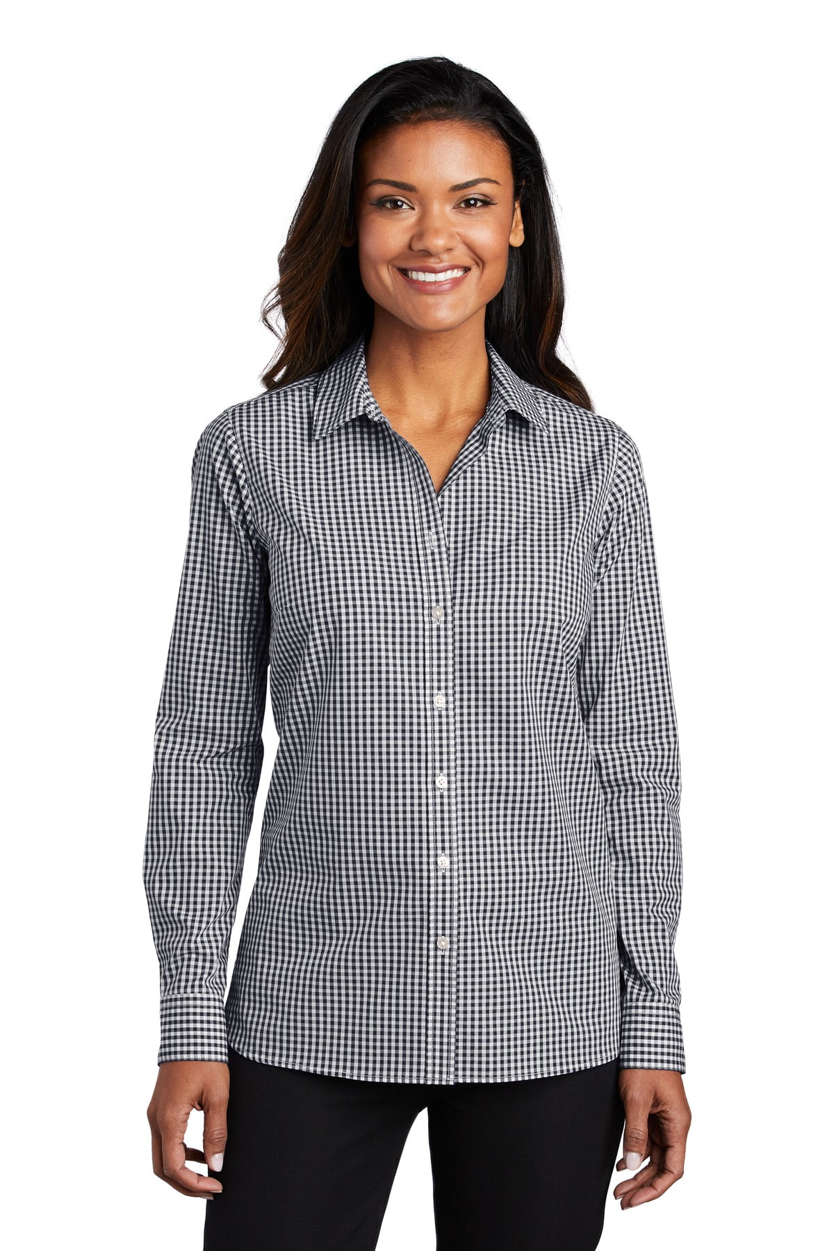 Black & White Gingham Shirts Black & White Gingham Shirts