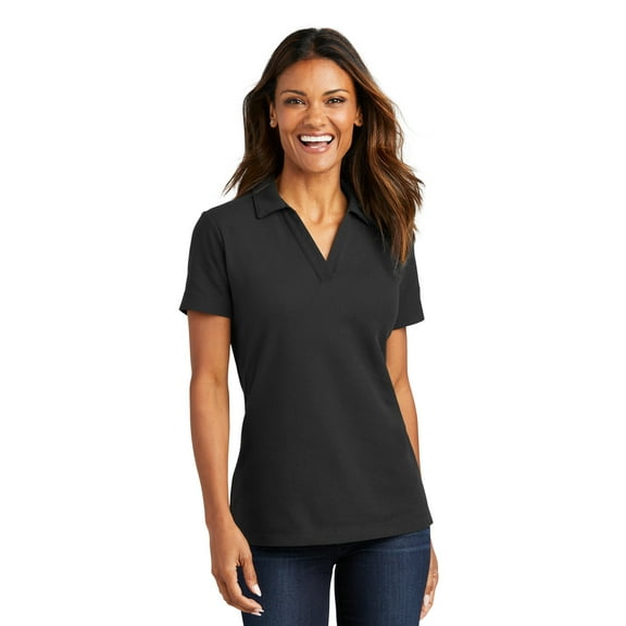 Port Authority Ladies C-FREE Cotton Blend Pique Polo LK867