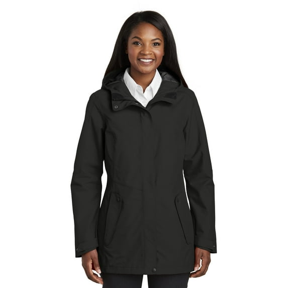 Port Authority Ladies Collective Outer Shell Jacket L900 - Deep Black - M