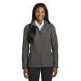 thumbnail image 1 of Port Authority Ladies Collective Soft Shell Jacket L901 - Graphite - M, 1 of 7