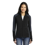 Port Authority ® Ladies Colorblock Microfleece Jacket. L230