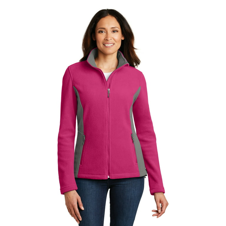 Port Authority Ladies Colorblock Value Fleece Jacket-L216