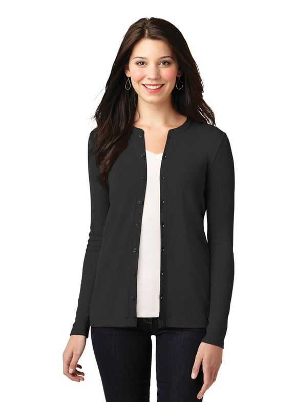 Port Authority Ladies Concept Stretch Button-Front Cardigan