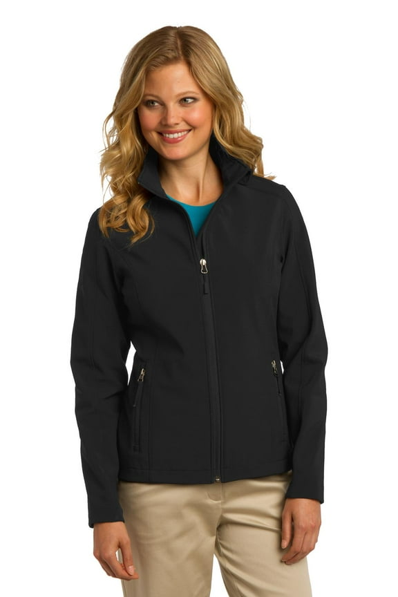 Ladies Core Soft Shell Jacket-XL (Black)