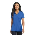 thumbnail image 1 of Port Authority Ladies Cotton Touch Performance Polo-S (Strong Blue), 1 of 2