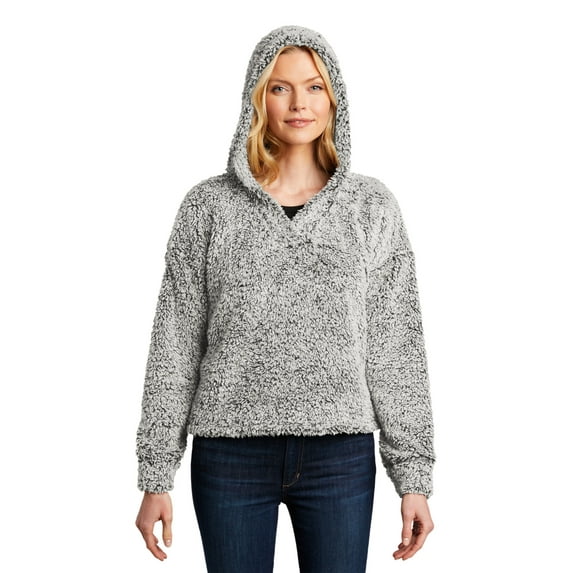 Port Authority Ladies Cozy Fleece Hoodie. L132