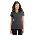 thumbnail image 1 of Port Authority Ladies Crossover Raglan Polo-M (Battleship Grey), 1 of 2