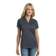 thumbnail image 1 of Port Authority Ladies Diamond Jacquard Polo-M (Graphite), 1 of 2