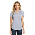 thumbnail image 1 of Port Authority Ladies Digi Heather Performance Polo-4XL (Light Grey), 1 of 6