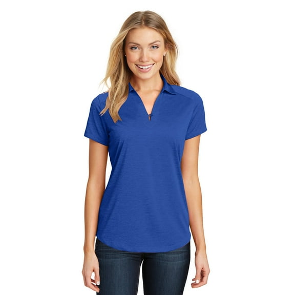 Port Authority Ladies Digi Heather Performance Polo. L574