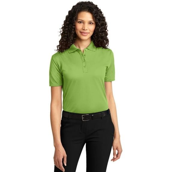 Port Authority Ladies Dry Zone Ottoman Polo-4XL (Green Oasis)