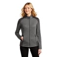 thumbnail image 1 of Port Authority Ladies Grid Fleece Jacket. L239, 1 of 1