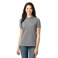 thumbnail image 1 of Port Authority Ladies Heavyweight Cotton Pique Polo, 1 of 1