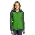 thumbnail image 1 of Port Authority Ladies Hooded Core Soft Shell Jacket-3XL (Vine Green/ Battleship Grey), 1 of 6