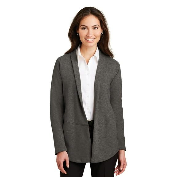 Port Authority Ladies Interlock Cardigan. L807