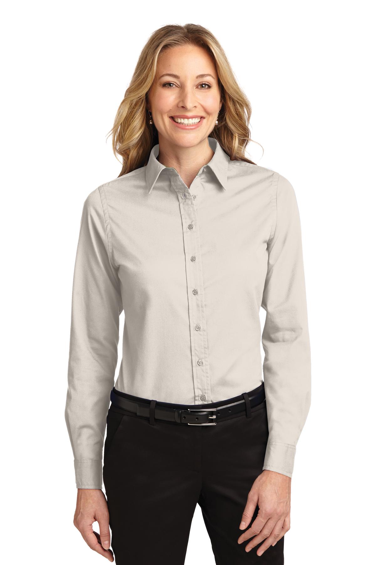 Port Authority ® Ladies Long Sleeve Easy Care Shirt. L608 - image 1 of 6