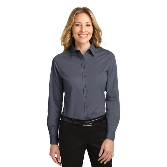 Port Authority L608 Ladies Long Sleeve Easy Care Shirt, Women'c Dress Shirt