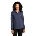 thumbnail image 1 of Port Authority Ladies Long Sleeve Performance Staff Shirt., 1 of 8