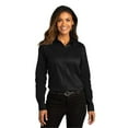 thumbnail image 1 of Port Authority Ladies Long Sleeve SuperPro React Twill Shirt. LW808, 1 of 1