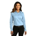 thumbnail image 1 of Port Authority Ladies Long Sleeve Superpro Reacttwill Shirt, 1 of 5