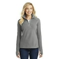 thumbnail image 1 of Port Authority L224 Ladies Microfleece 1/2-Zip Pullover, 1 of 1