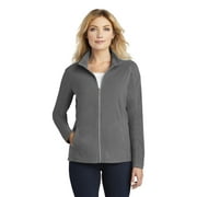 Port Authority Ladies Microfleece Jacket-4XL (Pearl Grey)