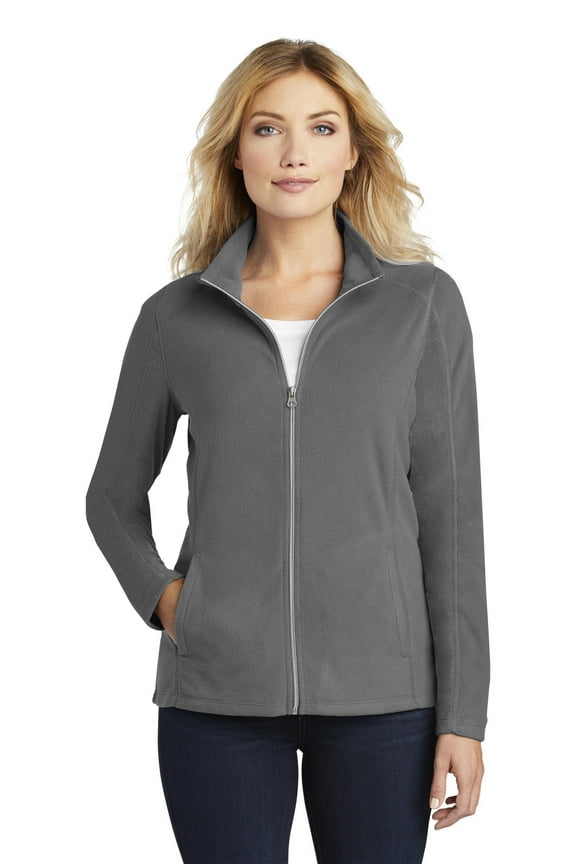 Ladies Microfleece Jacket-4XL (Pearl Grey)