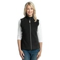 thumbnail image 1 of Port Authority Ladies Microfleece Vest-3XL (Black), 1 of 6