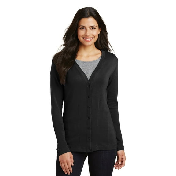 Port Authority Ladies Modern Stretch Cotton Cardigan. L515