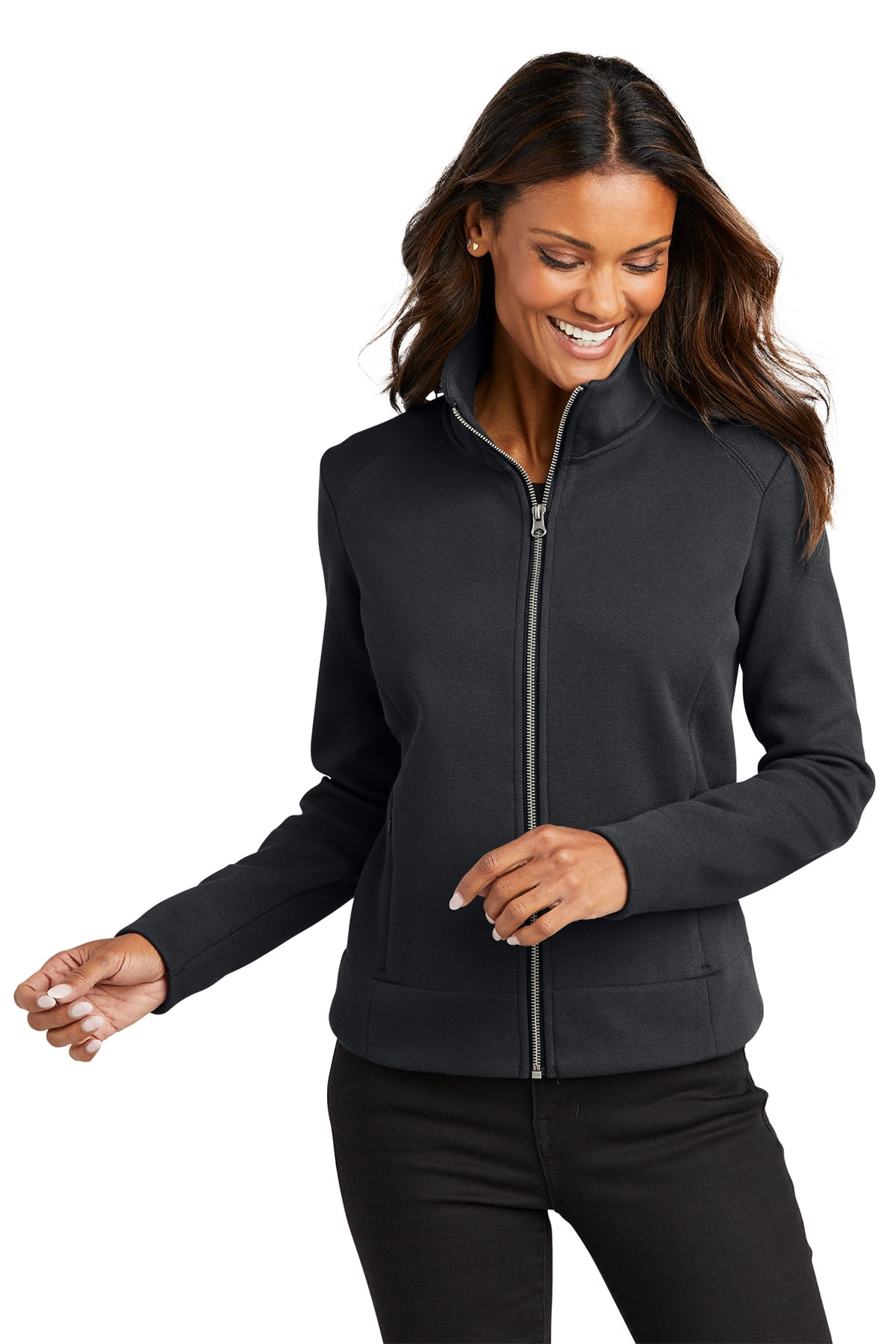 Avalanche Women's Fleece Lined Hoodie Soft Shell Jacket With Zipper Pockets  
