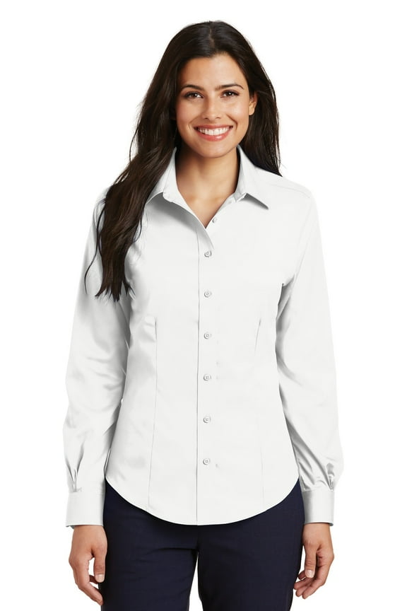 Women's Non-Iron Twill Shirt L638