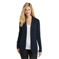 thumbnail image 1 of Port Authority Ladies Open Front Cardigan Sweater-3XL (Navy), 1 of 5