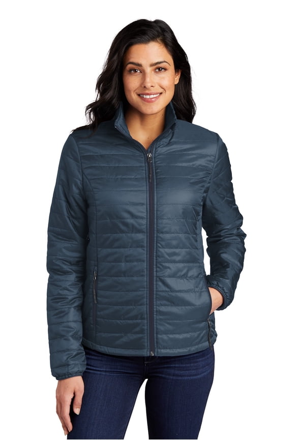 Ladies Packable Puffy Jacket L850