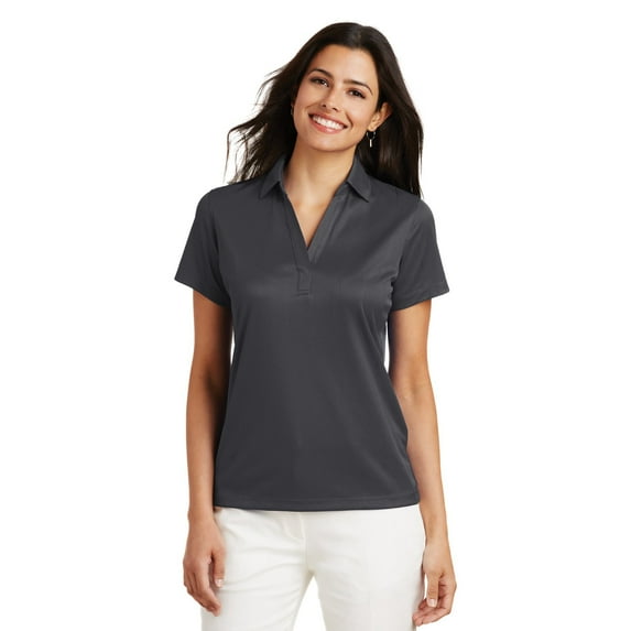 Port Authority Ladies Performance Fine Jacquard Polo. L528