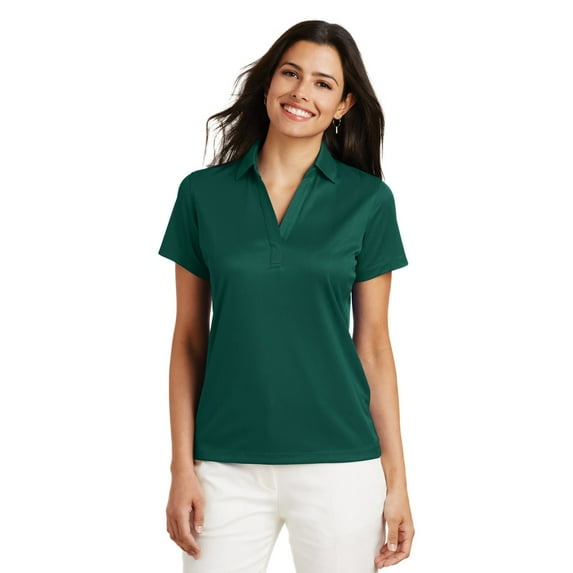 Port Authority Ladies Performance Fine Jacquard Polo. L528