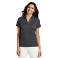 thumbnail image 1 of Port Authority Ladies Performance Fine Jacquard Polo-S (Grey Smoke), 1 of 2
